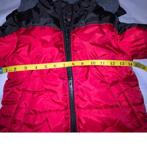 Calvin Klein Toddler Puffer Jacket - Size 4T - Warm & Fleece Lined - Picture 7 of 10